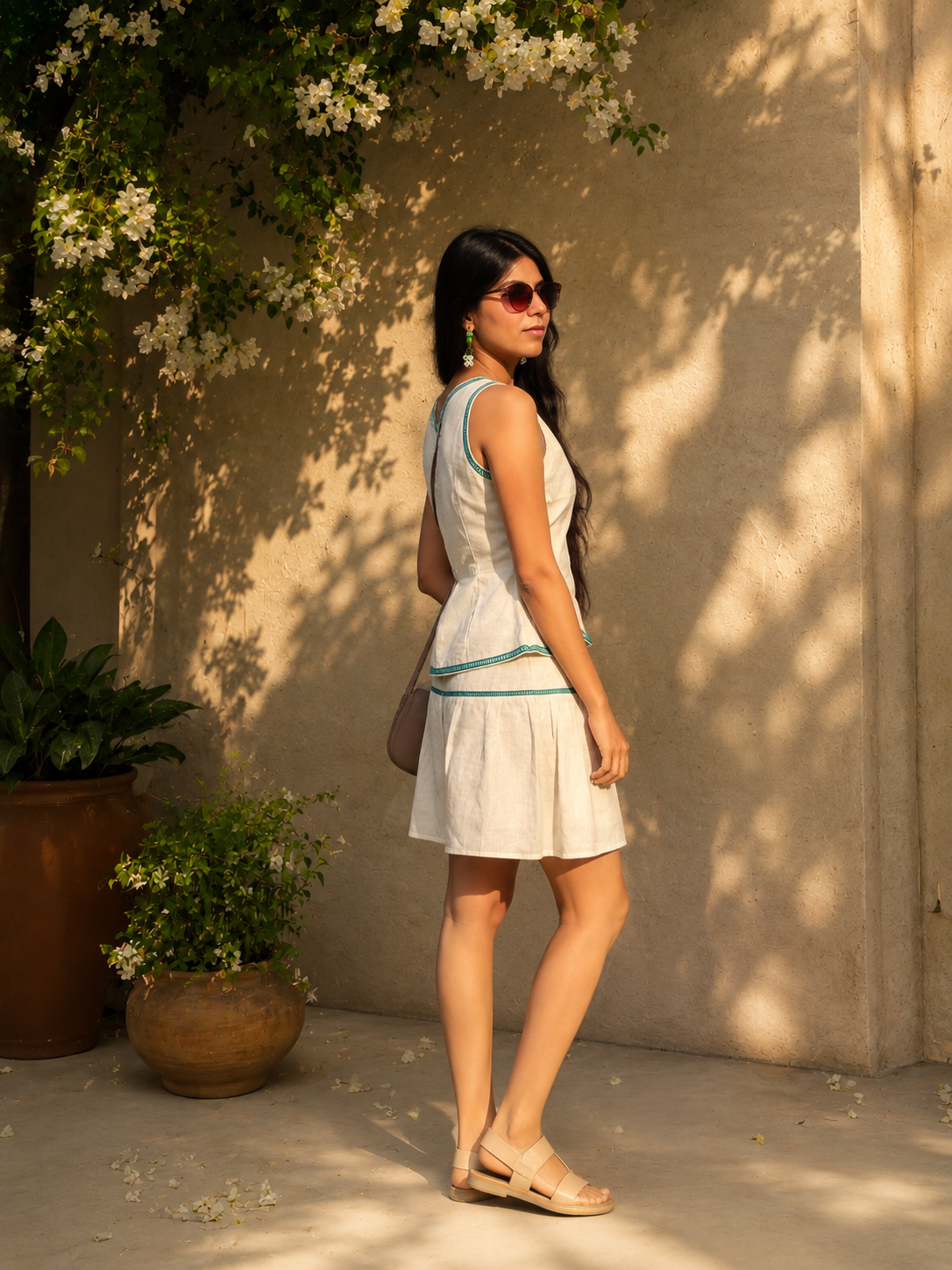 Minimal off white co-ord set