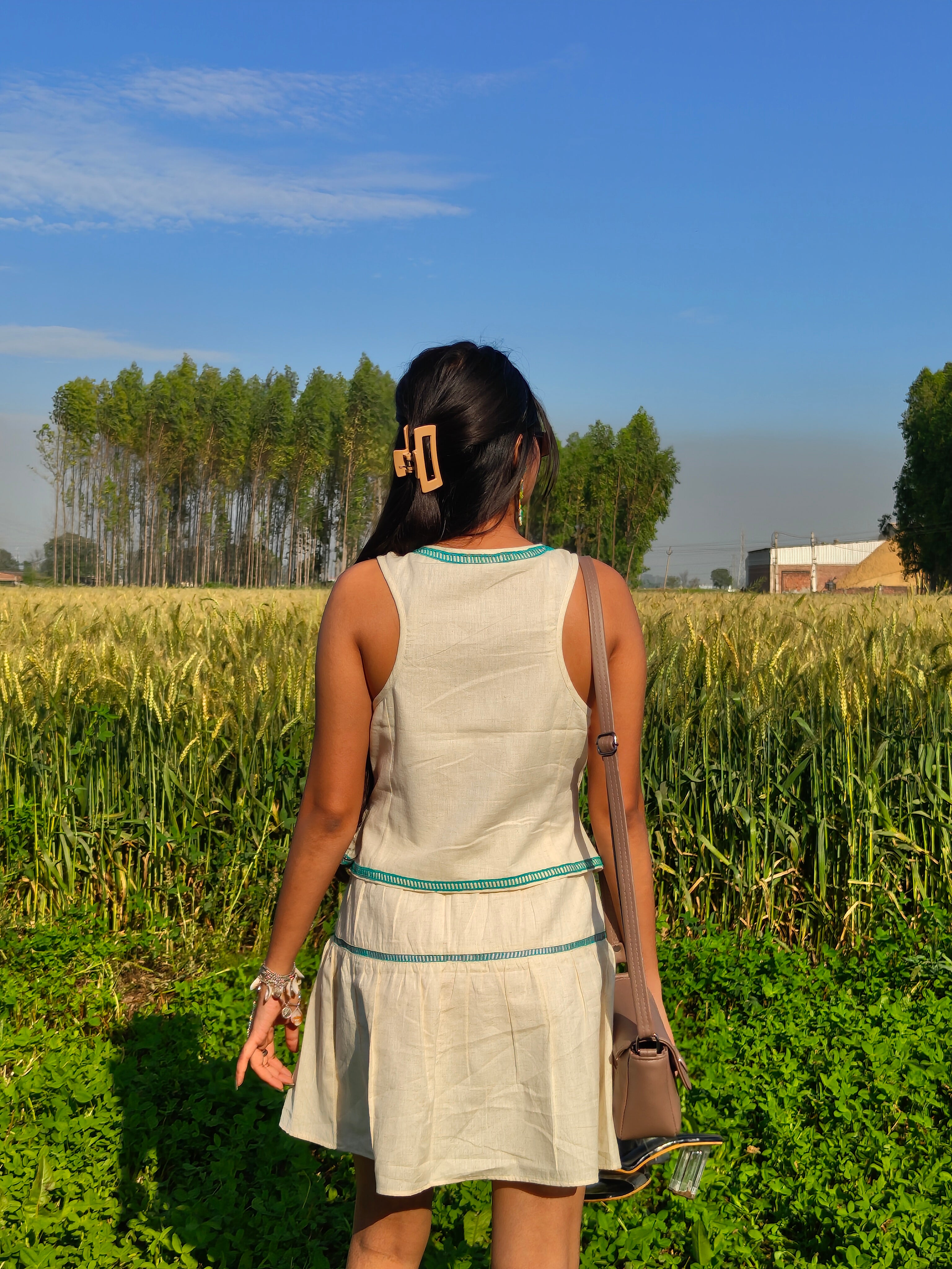 Minimal off white co-ord set