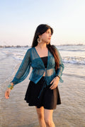 Boho sheer Blouse